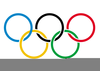 Free Olympics Rings Clipart Image