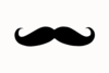 Brown Mustache Clip Art