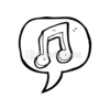 Depositphotos Musical Note In Speech Bubble Image