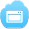Free Blue Cloud App Window Image