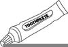 Toothbrush Clipart Black And White Image