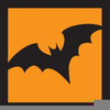 Flying Bats Clipart Image