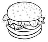 Kids And Food Clipart Image