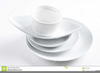 Clean Dishes Clipart Image
