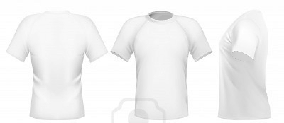 Vector Illustration Men S T Shirt Design Template Front Back And Side View  | Free Images at Clker.com - vector clip art online, royalty free & public  domain