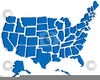 Clipart Map State United Image