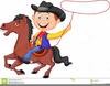 Cartoon Cowboys Clipart Image