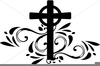 Clipart Cross With Prayer Hands And Sun Image