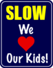 Slow Down Speed Sign Clip Art