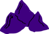 Purple Mountains Clip Art
