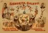 Signorita Galetti And Her Troupe Of The World S Greatest Performing Monkeys Clip Art
