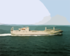 Usns Benavidez (t-akr 306)at Sea During  Sea Trials. Clip Art