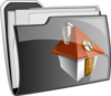 Home Folder Icon  Clip Art