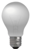 Semi Matte Light Bulb Unlit Clip Art