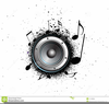 Music Speakers Clipart Image