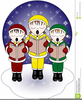 Christmas Caroling Clipart Free Image