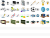 Desktop Education Icons Image