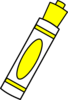 Marker Yellow Clip Art