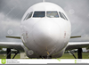Airplane Front View Clipart Image