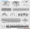 Black And White Scrolls Clipart Image