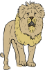 Lion 4 Clip Art