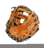 Free Clipart Baseball Glove Image