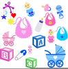 Free Baby Item Clipart Image