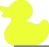 Clipart Rubber Duck Image