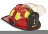 Fire Helmets Clipart Image