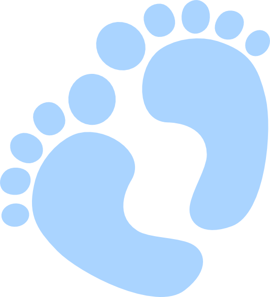 clipart of baby feet - photo #4