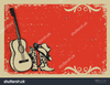 Country Western Christmas Clipart Image