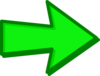 Green Arrow Green Clip Art