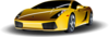 Yellow Sports Car Clip Art