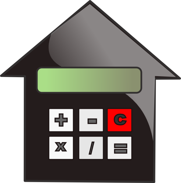 Mortgage Calculator Clip Art at Clker.com - vector clip art online, royalty  free & public domain