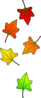 Leaves Falling Clip Art