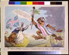 The Great Monster, Republican, Having Traversed Great Part Of Europe--but See Britania [sic] And Roused Her Lion To Give This Monster, A Proper Reception Image