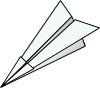 Toy Paper Plane Clip Art