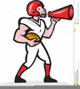 American Football Players Clipart Image