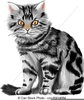 Red Cat Clipart Image