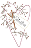 Primitive Country Clipart Embroider Image