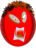 Angry Mask Clip Art