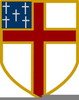 Episcopal Shield Clipart Image
