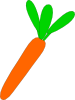 Carrot Cartoon Clip Art