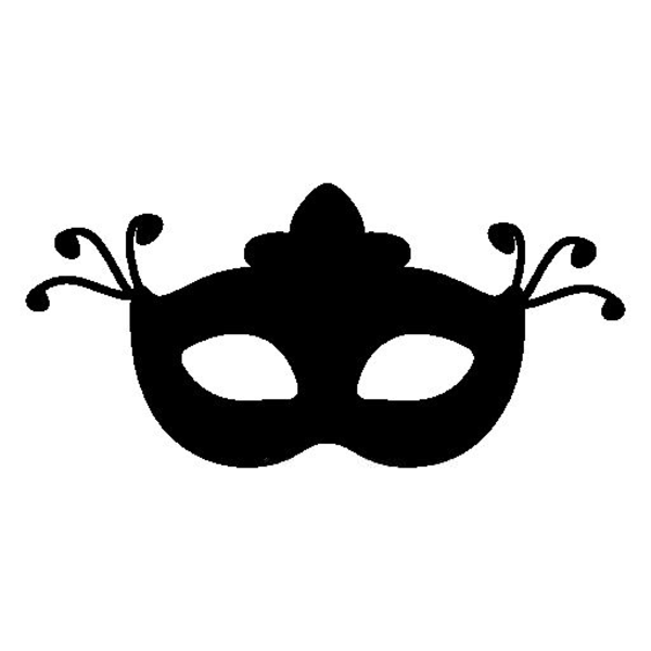 Masquerade Mask Clipart Black | Free Images at Clker.com - vector clip art  online, royalty free & public domain