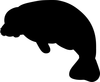 Whale Clipart Black And White Image