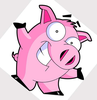 Free Clipart Of Cartoon Pigs Image