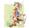 Goofy Musketeer Clipart Image