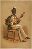 Swell Negro Banjo Player Image