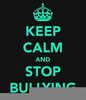 Stop Bullying Clipart Image