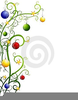 Free Contemporary Christmas Tree Clipart Image